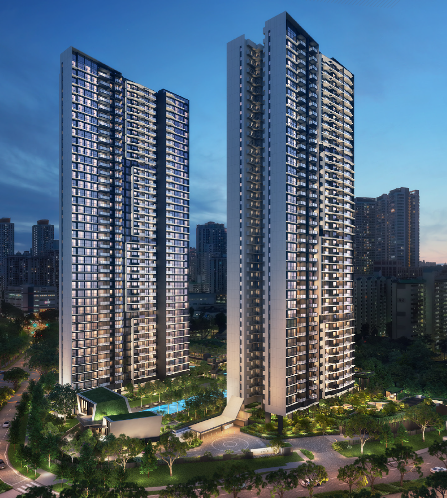 The Orie Condo Night View Singapore